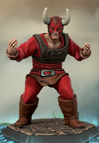 Red Minotaur