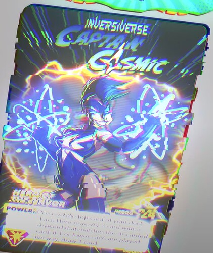 Inverseverse Captain Cosmic play text